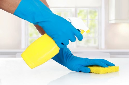 Kitchen and bathroom turnover cleaning for Airbnb guests in West Hampstead