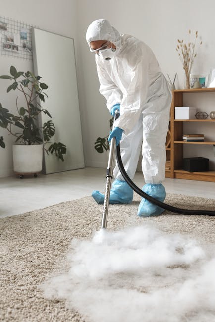 A person using a vacuum cleaner on a patterned carpet in a living room setting. The carpet features floral and geometric motifs in beige, green, and light pink shades. The individual, dressed in casual attire including beige shoes and jeans, is holding the vacuum's handle while the yellow and black vacuum cleaner is positioned on the floor, actively cleaning. The room appears well-lit, with the carpet looking clean and free of visible dust or debris. This scene exemplifies deep cleaning and surface maintenance, typical of residential carpet sanitisation services, with the branding for [COMPANY_NAME] subtly integrated into the context of professional domestic cleaning, as highlighted on the page titled 'Carpet cleaning West Hampstead West End Lane specialists, WEST HAMPSTEAD' at https://carpetcleanerswesthampstead.co.uk.